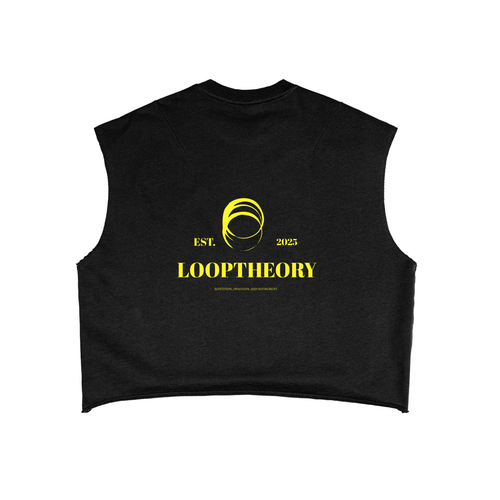 French Terry Boxy  LOOP Tank Top
